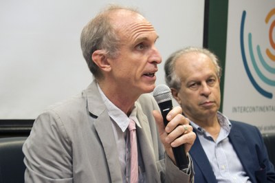 Martin Grossmann and Minister Renato Janine Ribeiro