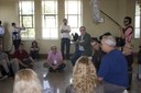 Paulo Saldiva talking at USP's School of Medicine - Scientific and Cultural Tour: USP and Modernist São Paulo - April 18, 2015