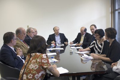 Meeting with minister Renato Janine Ribeiro and presidents of Brazilian universities - April 24, 2015