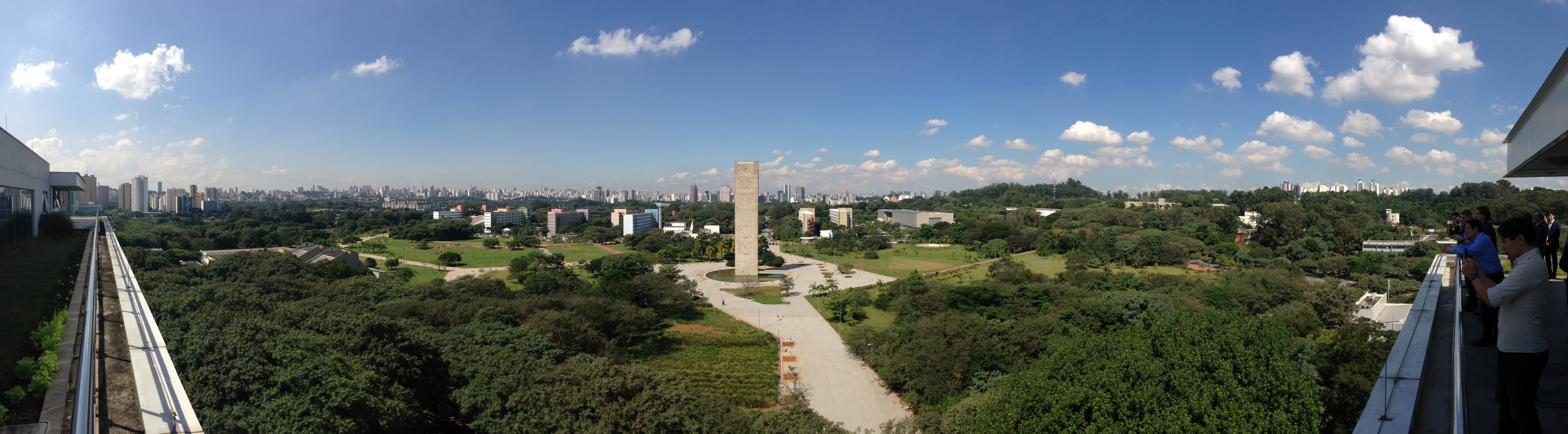 View from the USP's president office