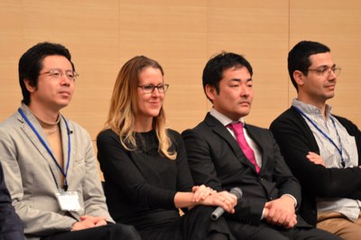 Kazuhisa Takeda, Nikki Moore, Norihito Nakamichi and Eduardo Almeida